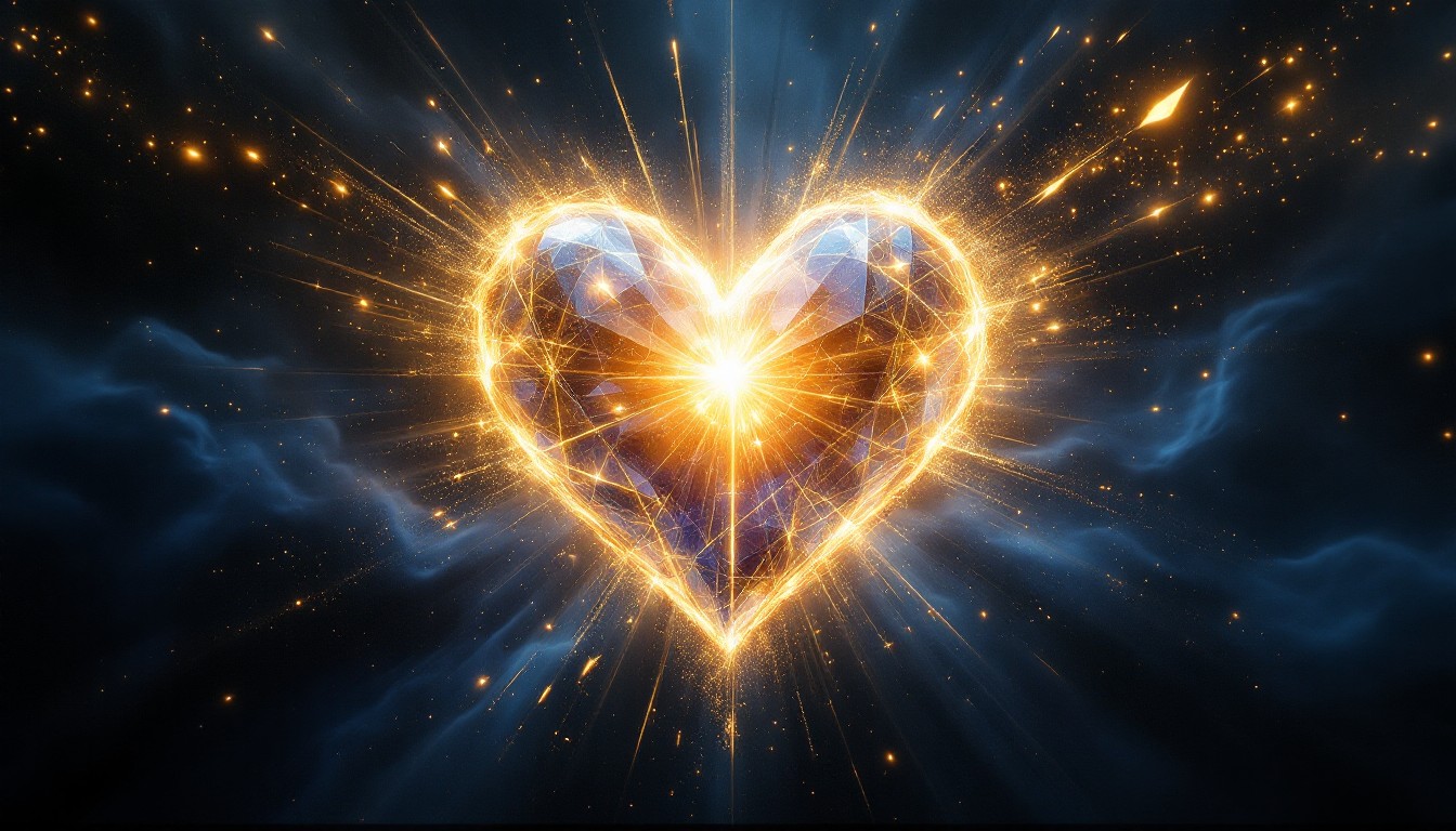 Force-coeur Pouvoir de l'amour inconditionnel