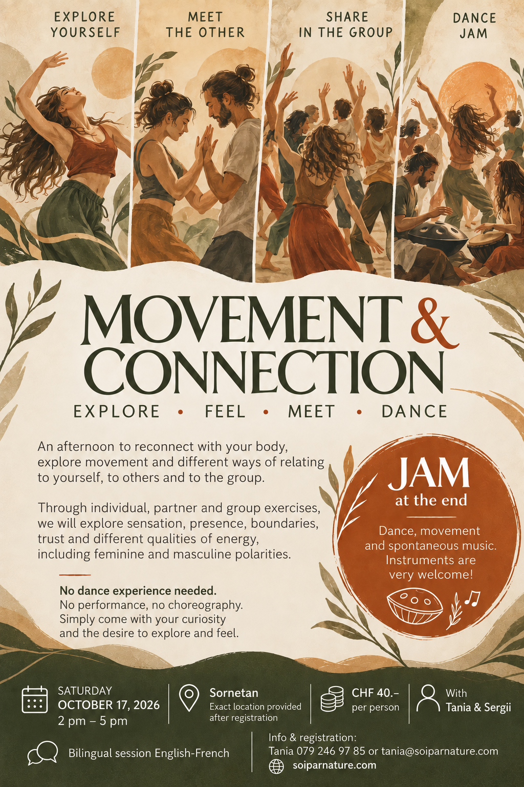 workshop movement and connection switzerland